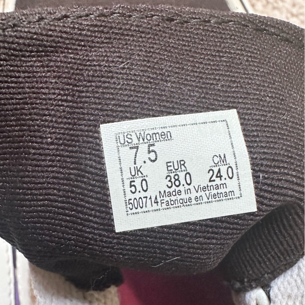 Vans Old Sko Low-Top Rainbow Checkered shoes - Picture 4 of 6